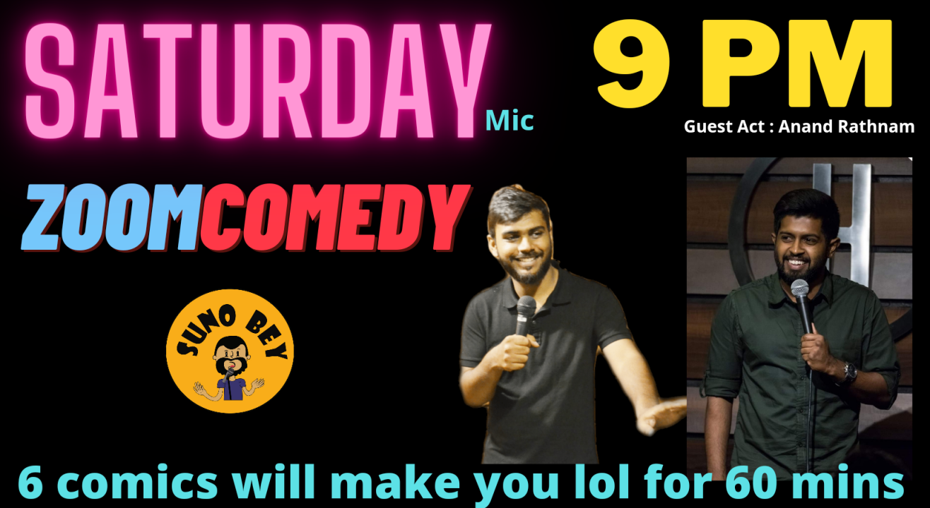 Comedy Nights |A Flat Screen Open Mic by Suno Bey