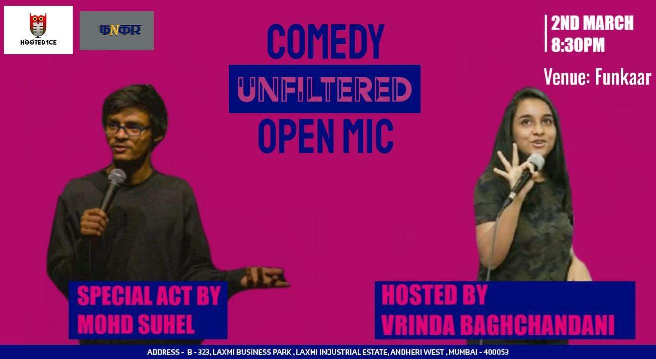 Comedy Unfiltered Open Mic ft. Mohd Suhel