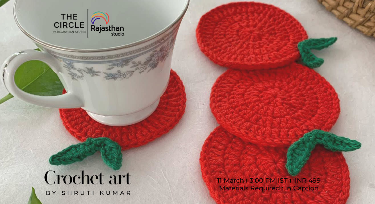 Crochet Basics Workshop by Rajasthan Studio 