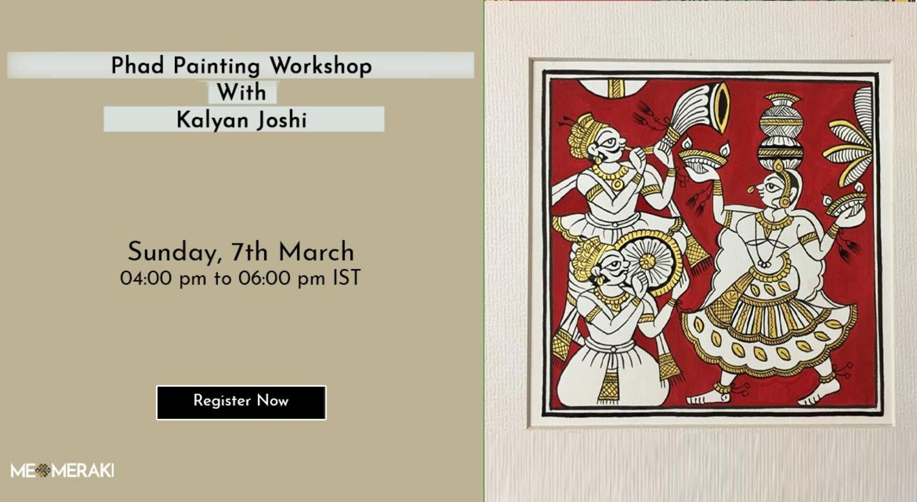 ONLINE PHAD PAINTING WORKSHOP WITH KALYAN JOSHI