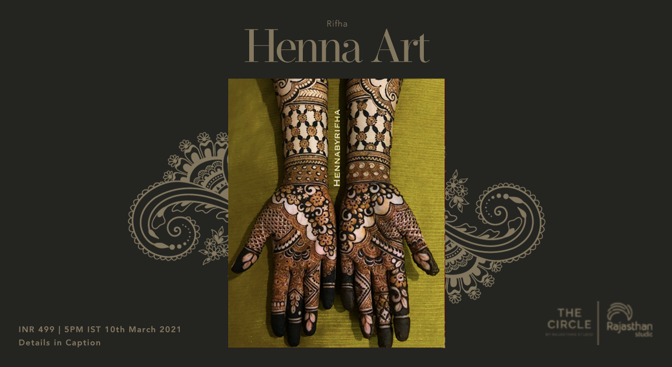 Henna Workshop by Rajasthan Studio 