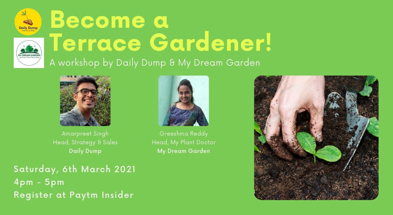 Become a Terrace Gardener