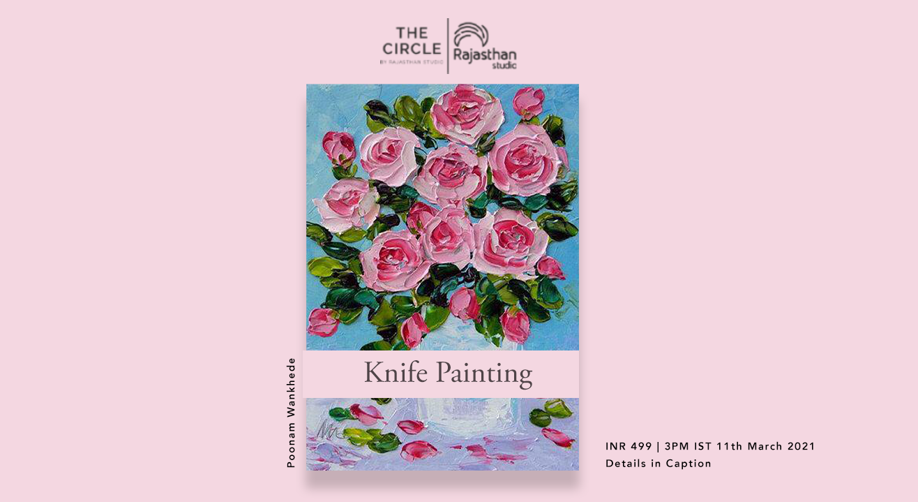 Knife Painting Workshop by Rajasthan Studio 