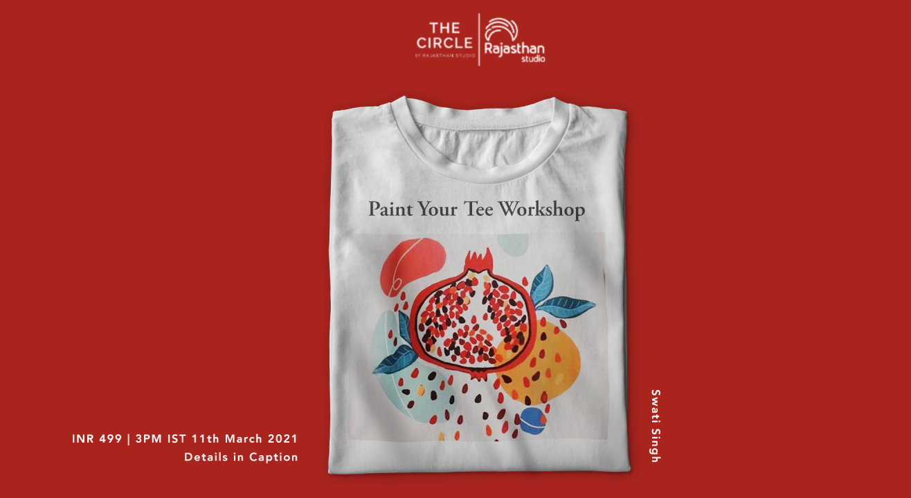 Paint Your Tee Workshop by Rajasthan Studio 