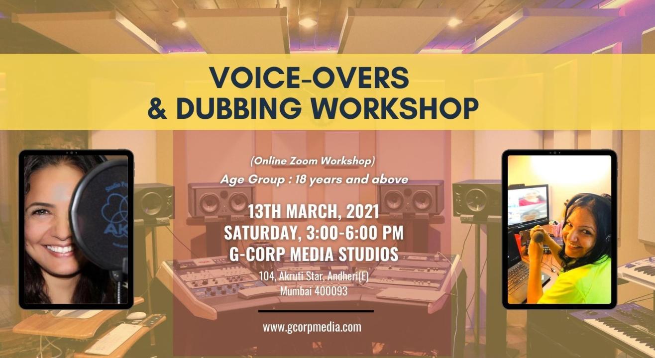 Online Voice over & Dubbing Workshop