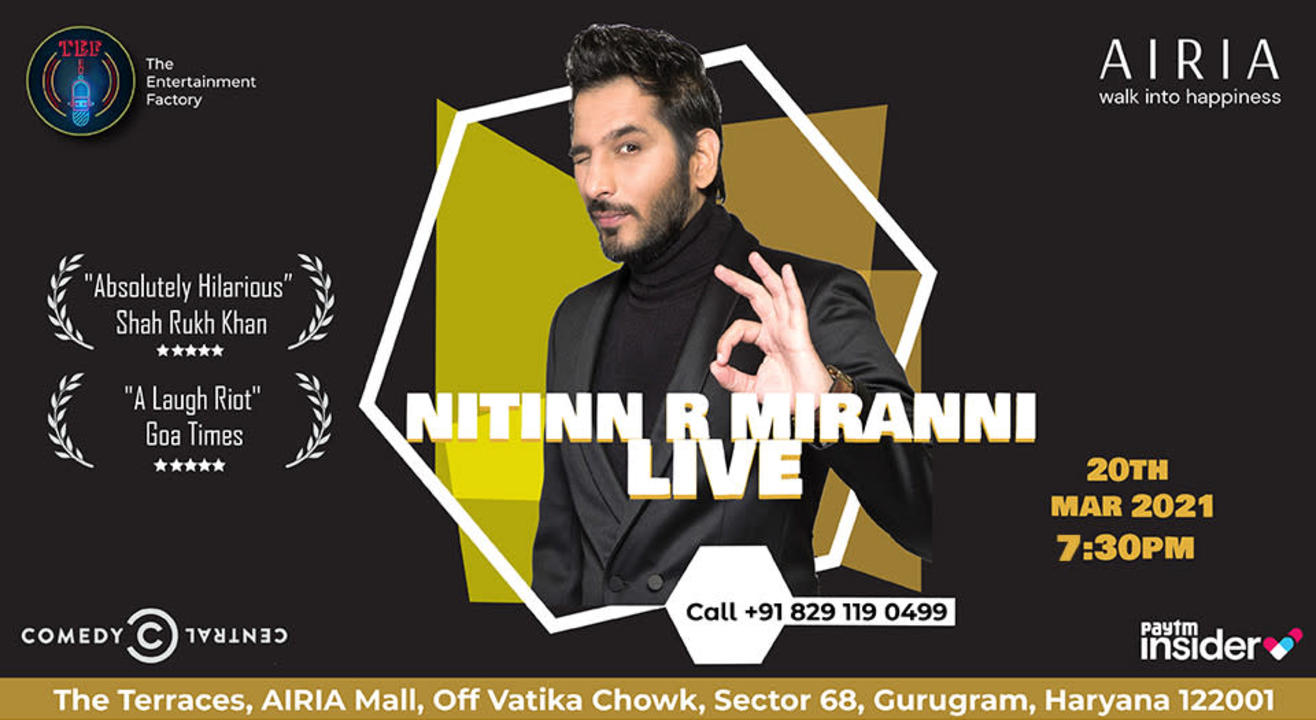 Nitinn R Miranni Live