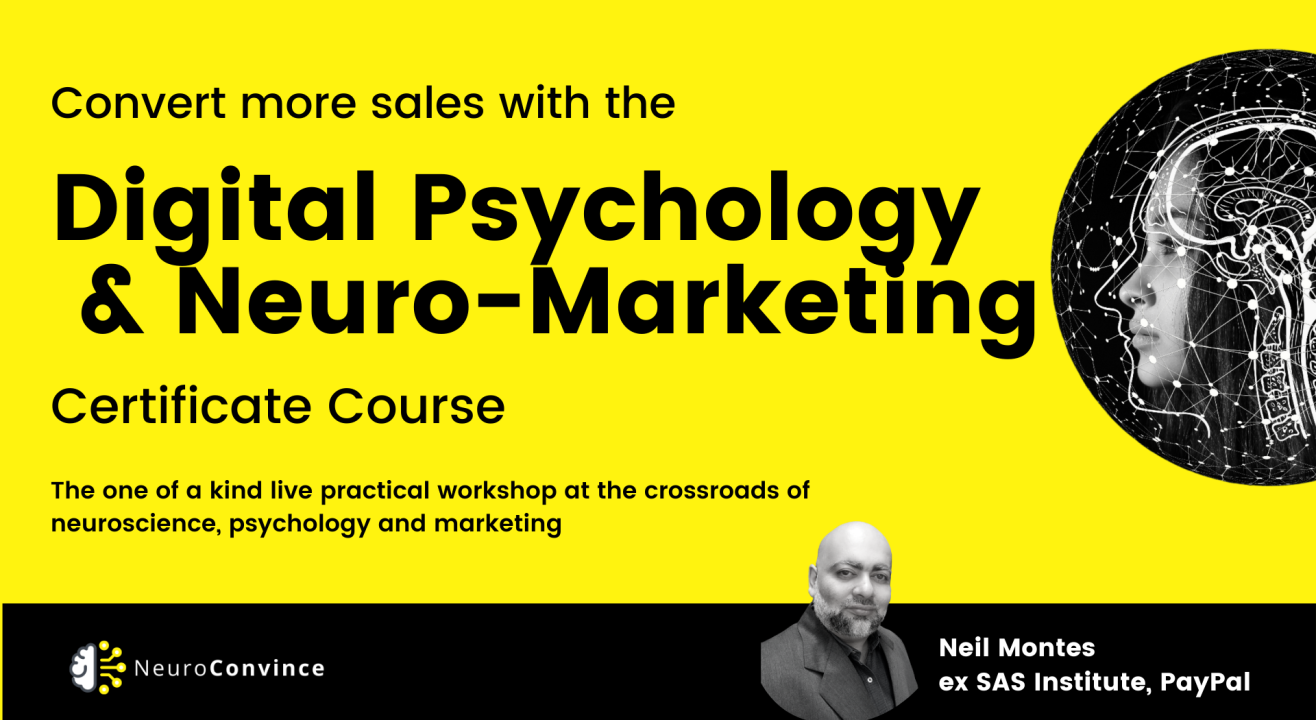 Digital Psychology, Persuasion and NeuroMarketing Course