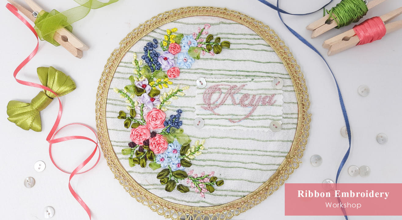 Ribbon Embroidery Workshop