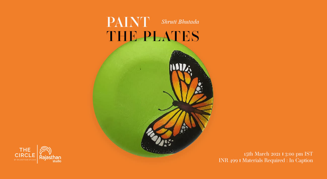 Paint the Plates Workshop by Rajasthan Studio 