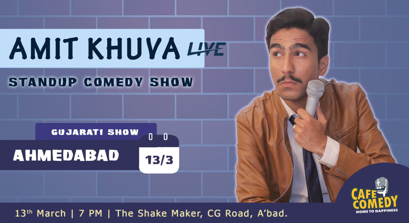 Amit Khuva Live In Ahmedabad (Gujarati Standup Comedy)