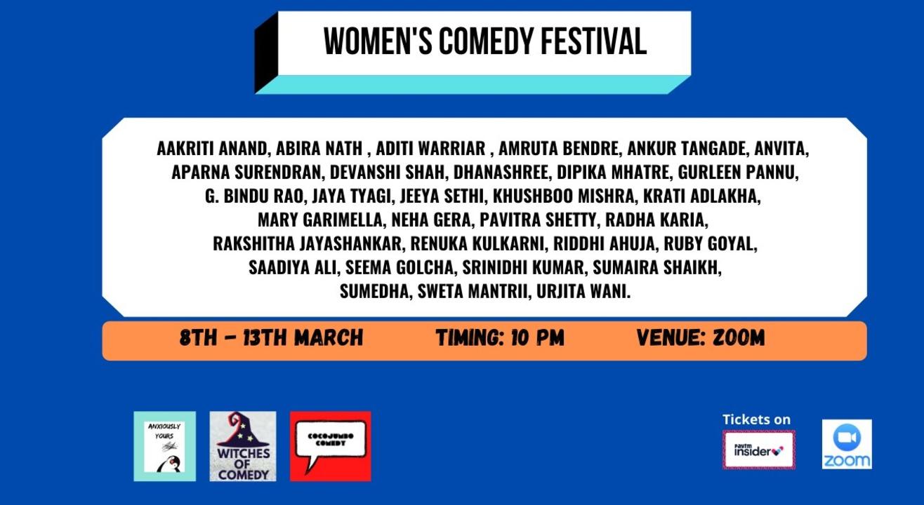 Women's Week Zoom Comedy Festival