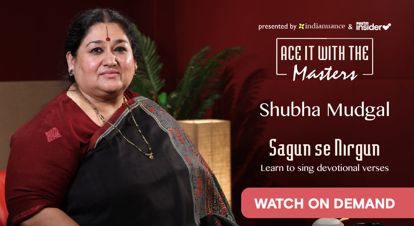 Ace It With The Masters: Shubha Mudgal