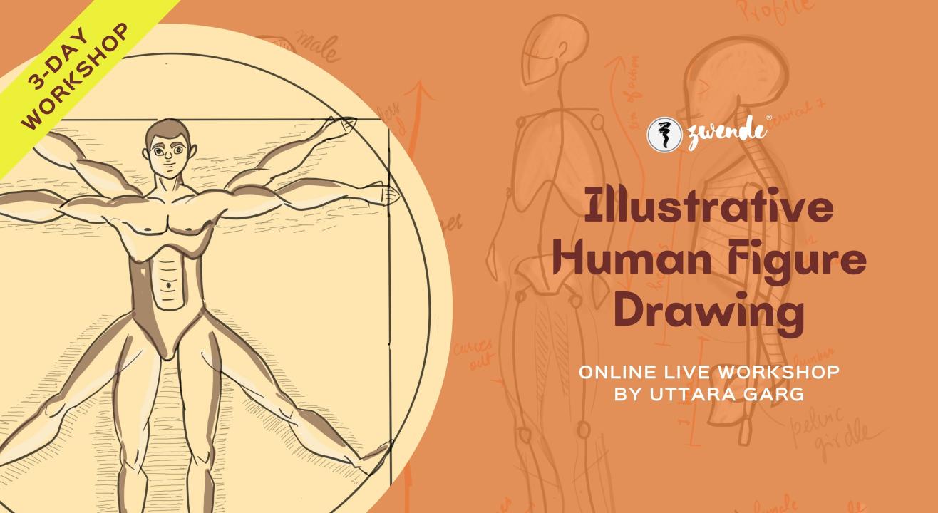 Illustrative Human Figure Drawing [3 Days Online Live Masterclass]