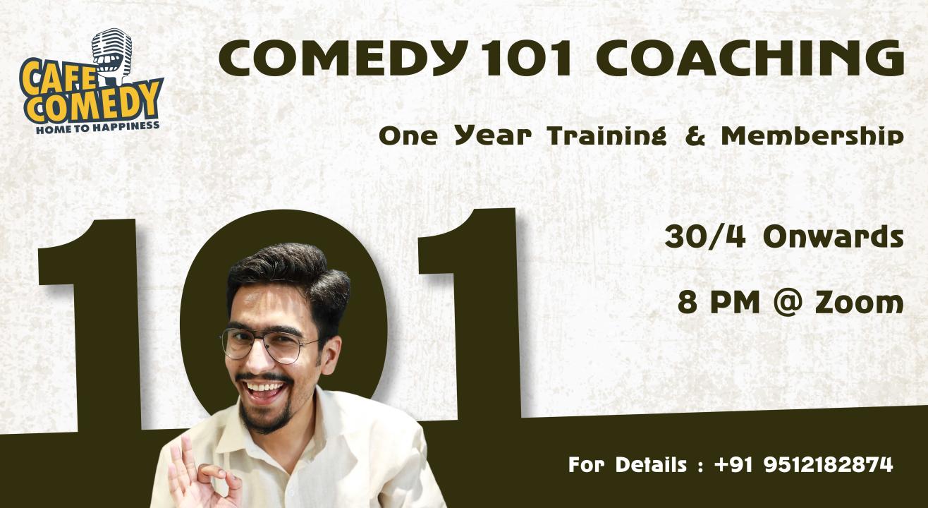 Comedy 101 Coaching : 1 Year Long Training & Membership