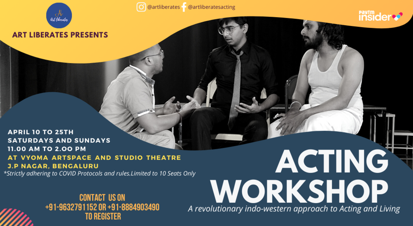 Acting Workshop in Bangalore