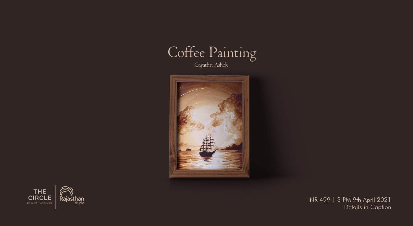 Coffee Painting Workshop by Rajasthan Studio