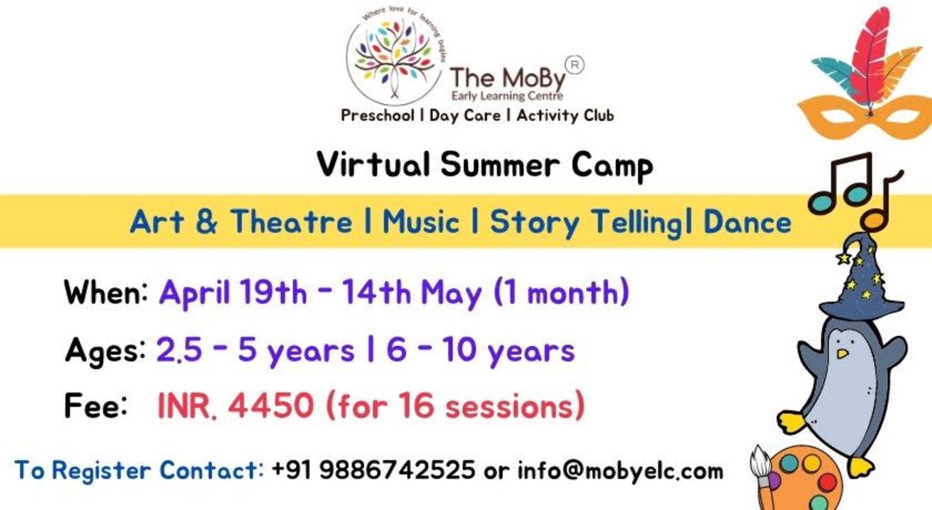 Virtual Summer Camp (2.5 - 10 years) 