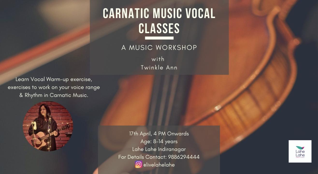 Carnatic Music Vocal Classes