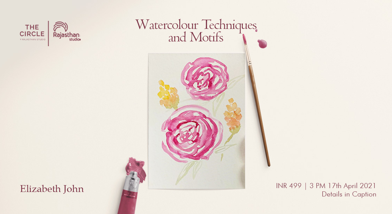 Watercolour Techniques and Motifs Workshop by Rajasthan Studio