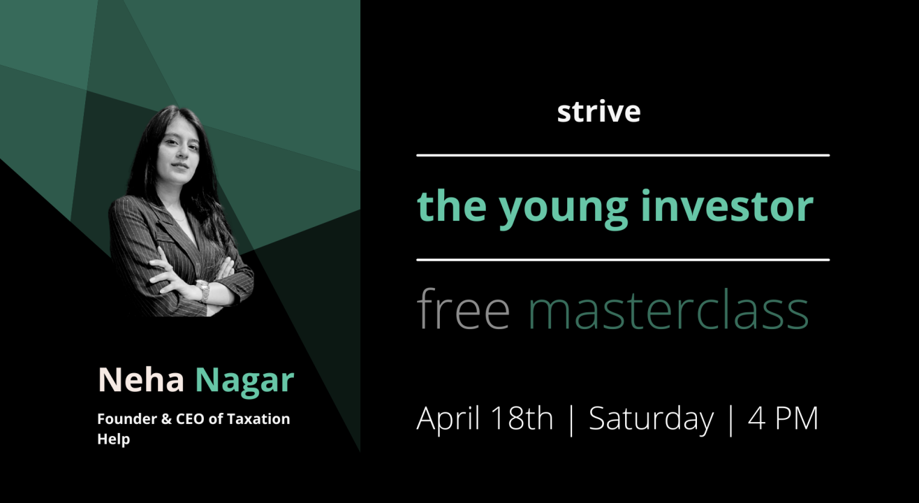 The Young Investor Masterclass with Neha Nagar