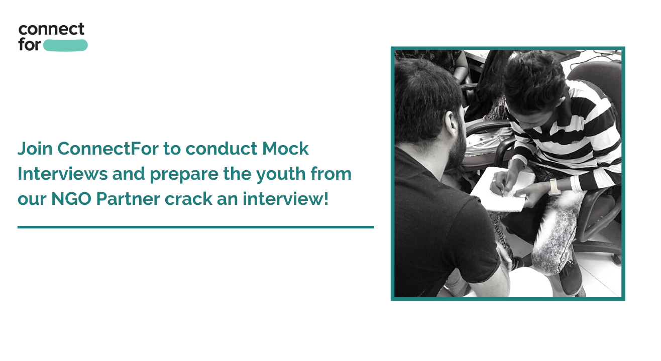 Conduct mock interviews to prepare youth from rural and differently-abled communities