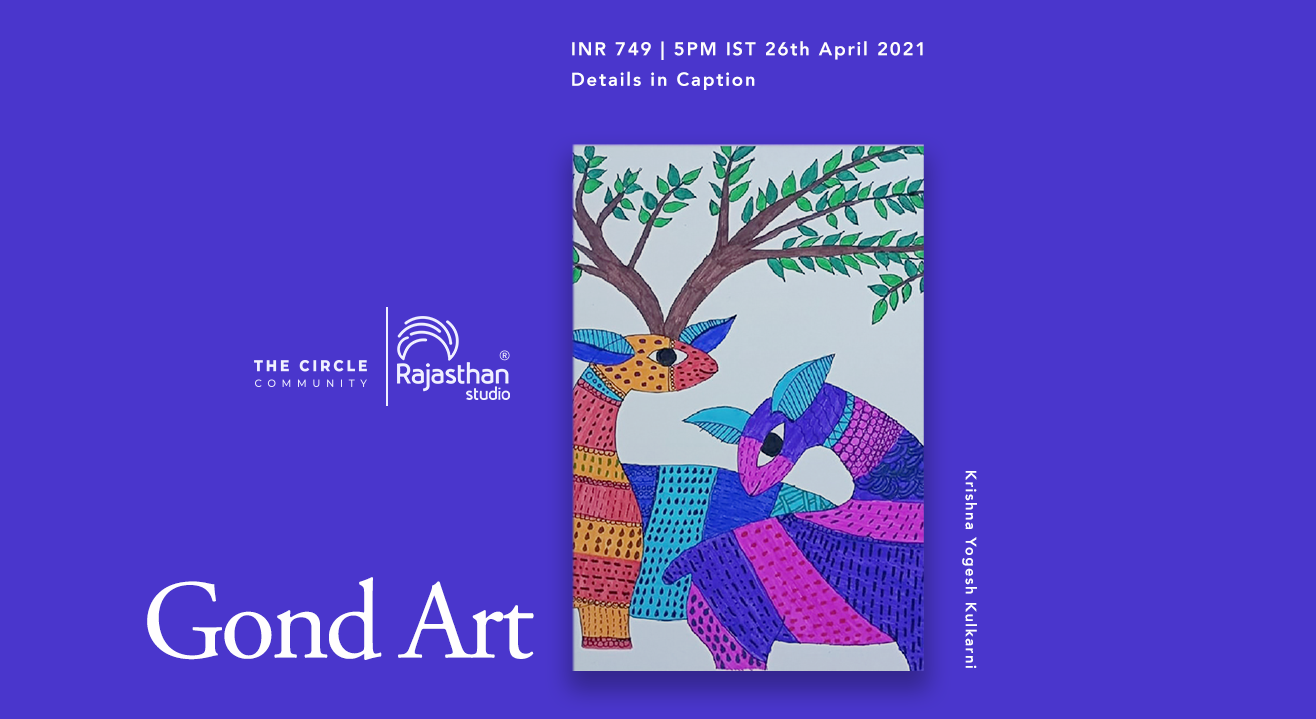 Gond Art Workshop by The Circle Community