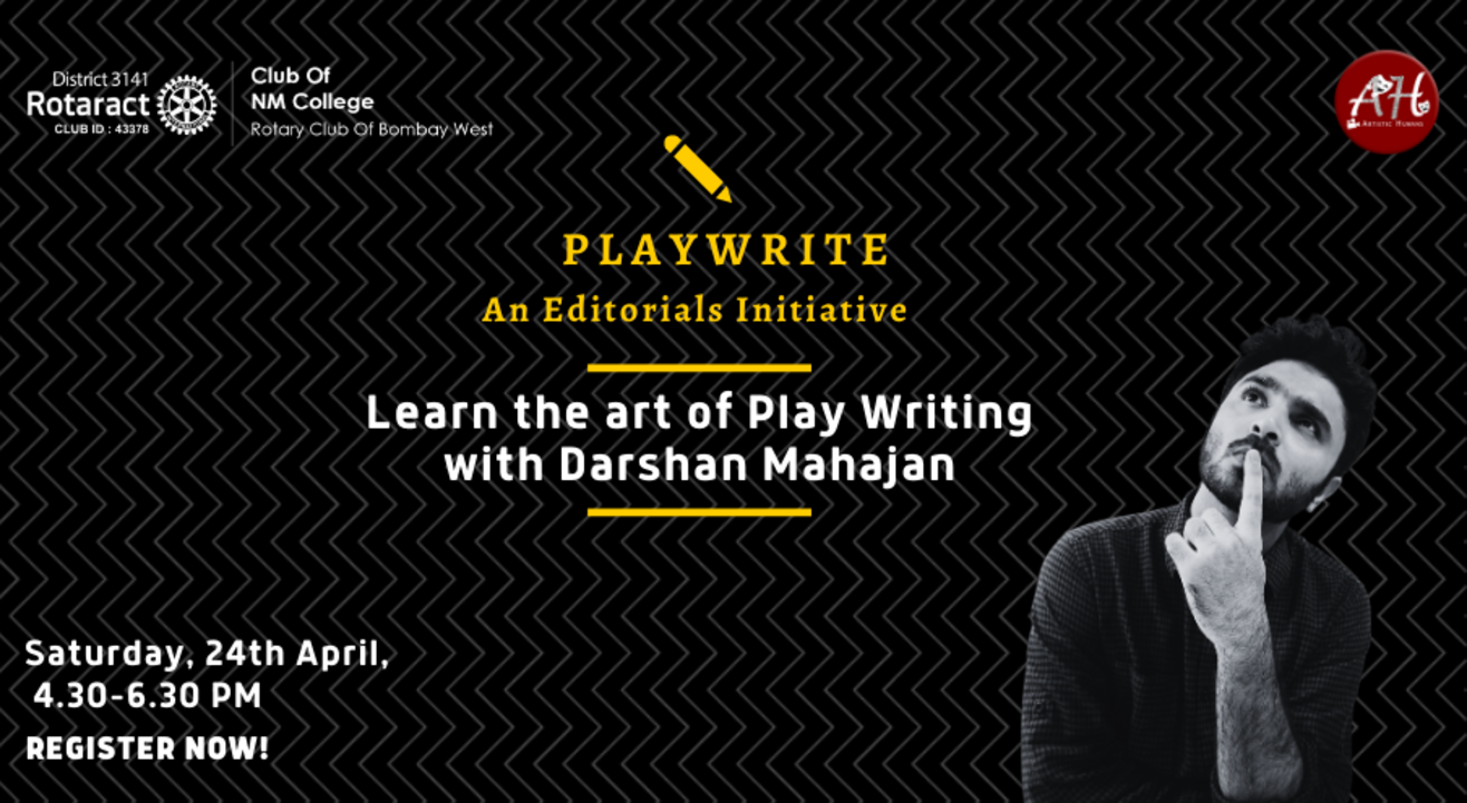 Play Write with Darshan Mahajan