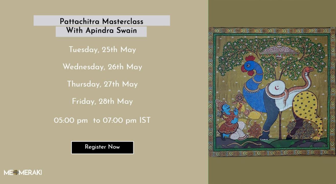 ONLINE PATTACHITRA MASTERCLASS WITH APINDRA SWAIN