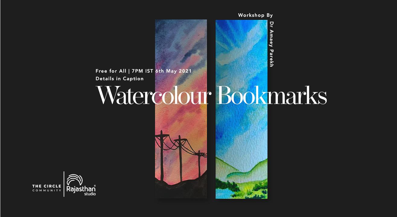 Watercolour Bookmark Workshop by The Circle Community