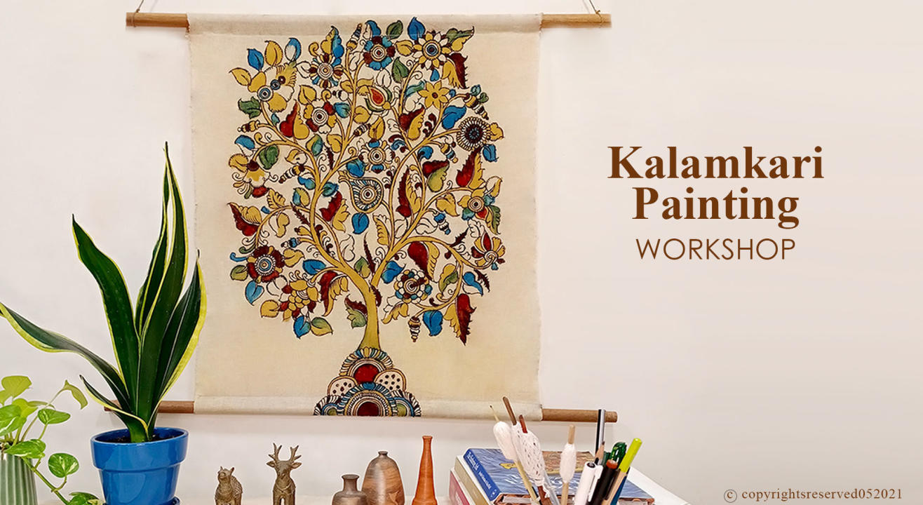 Traditional Kalamkari (Natural Dyes)