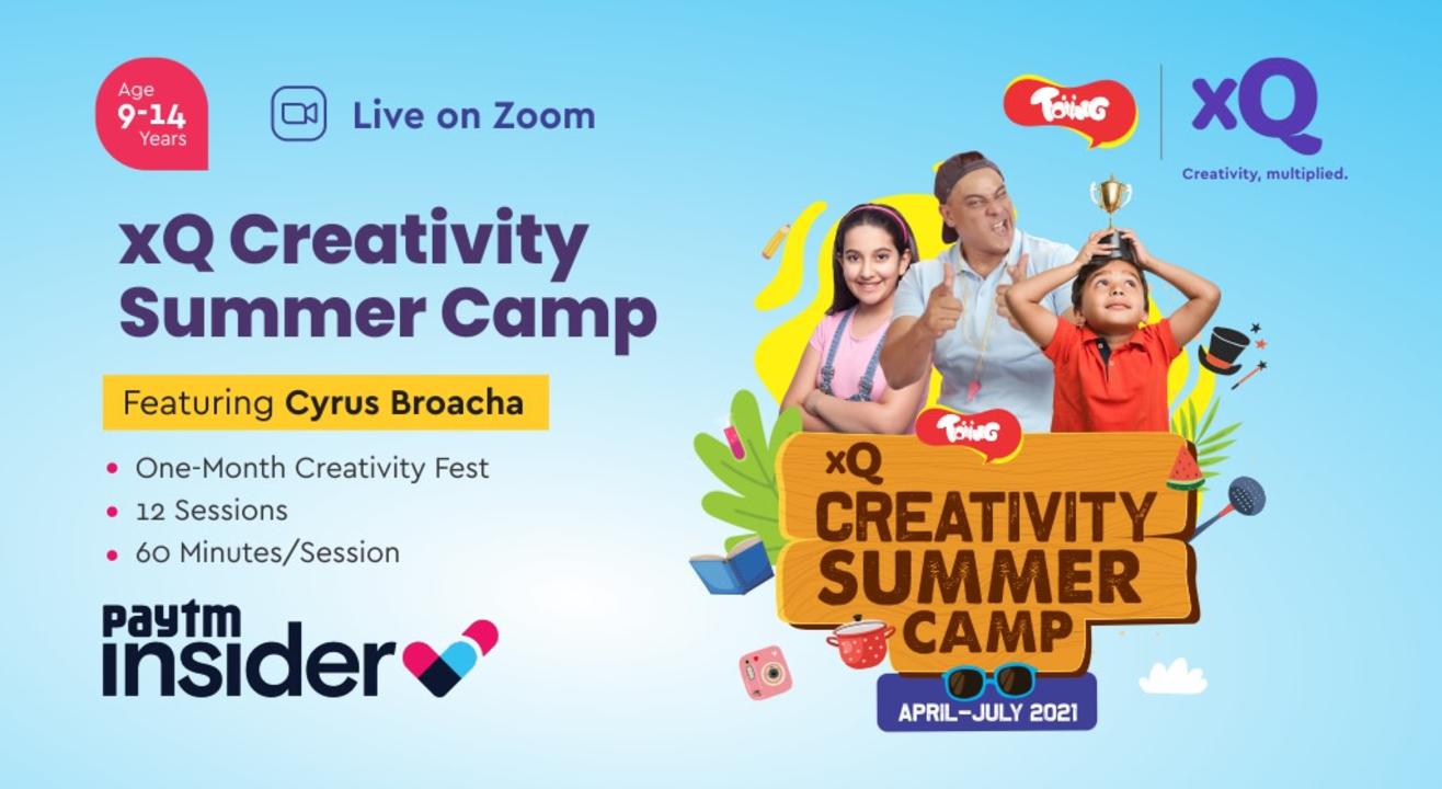 xQ Creativity Summer Camp | One-Month Online Creativity Fest