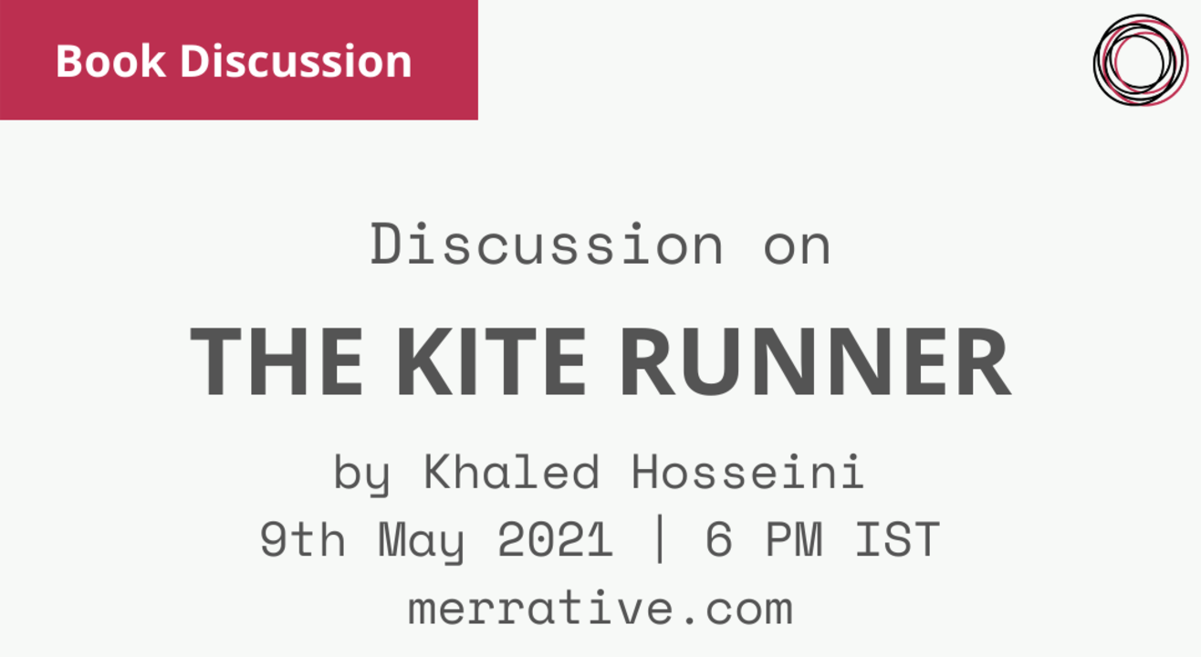 Book Discussion: The Kite Runner by Khaled Hosseini