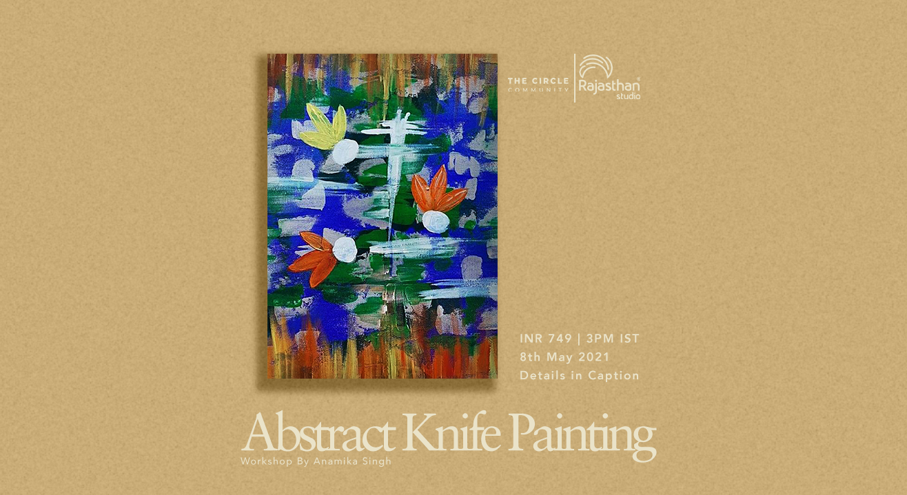 Abstract Knife Painting Workshop by The Circle Community