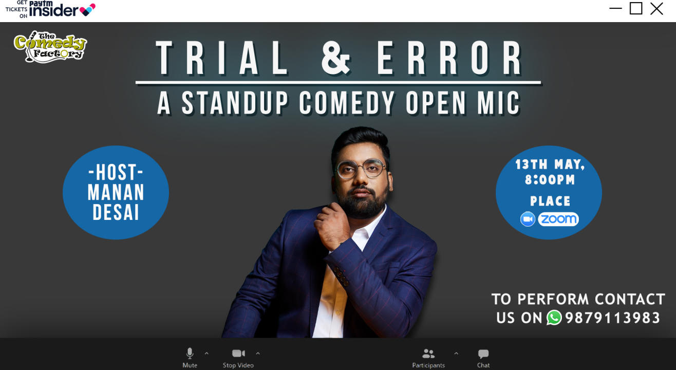 Trial & Error - A Stand Up Comedy Open Mic