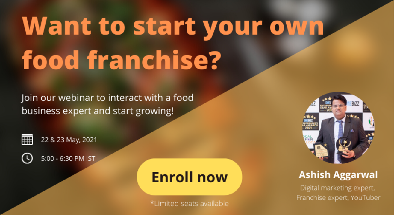 How to convert your food business into a franchise - iVyoma | Ashish Aggarwal