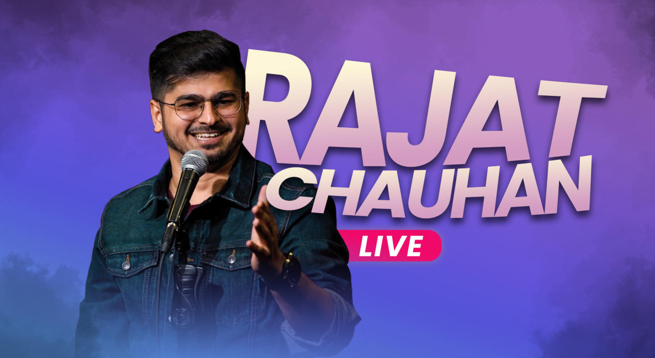 Rajat Chauhan Live a Stand Up Comedy ( Read Description)