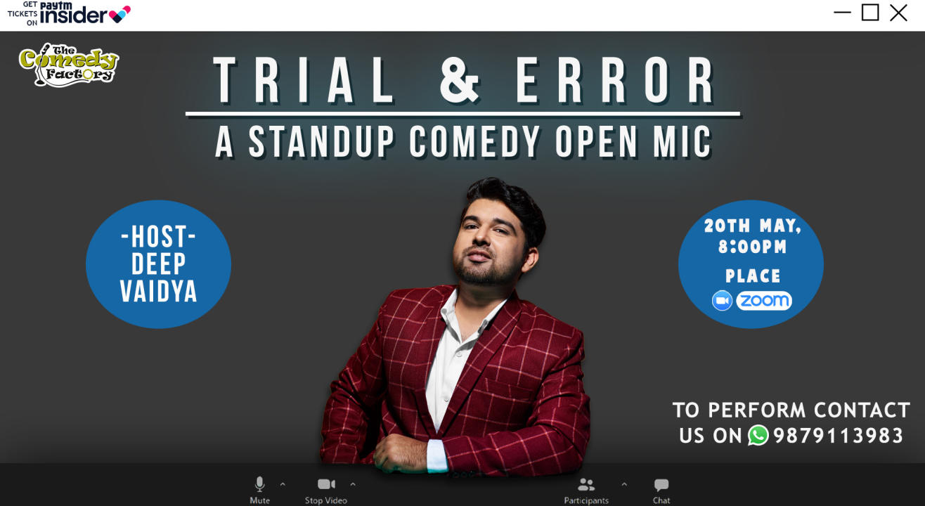 Trial & Error - A Stand Up Comedy Open Mic