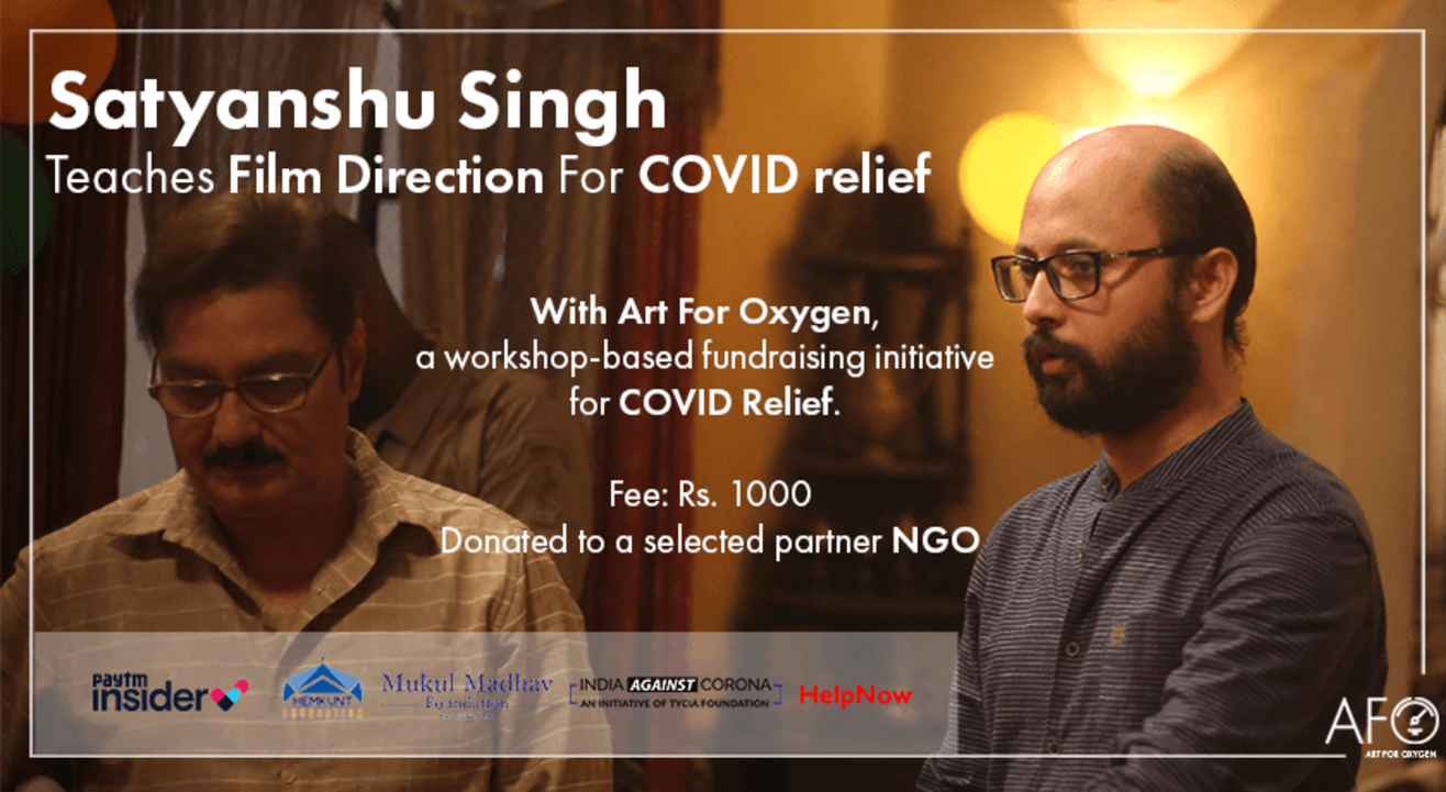 Satyanshu Singh Teaches Film Direction For COVID Relief