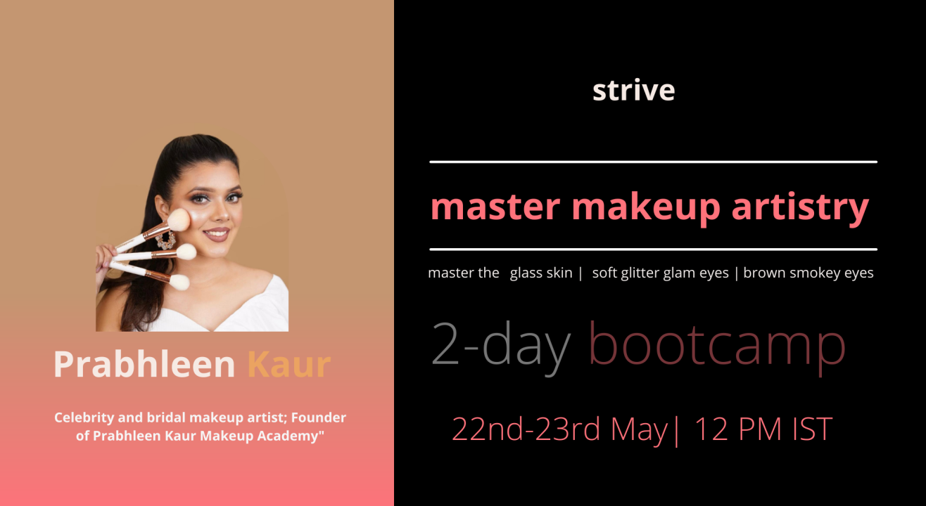 Master Make-Up Artistry with Celebrity Artist Prabhleen Kaur