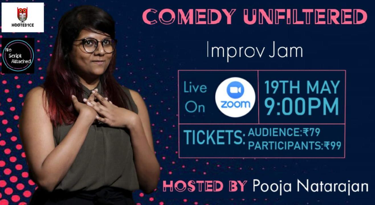 Comedy Unfiltered Improv Jam Hosted by Pooja Natarajan