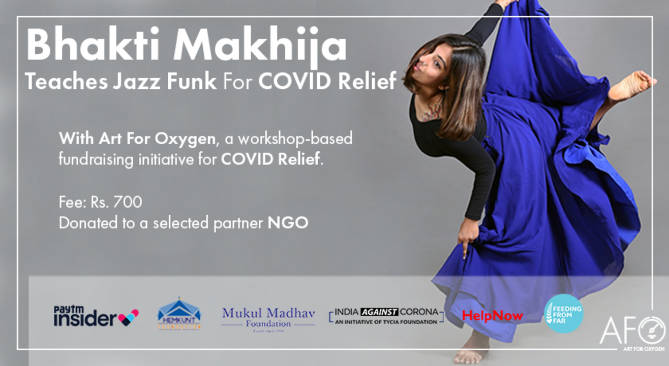 Bhakti Makhija Teaches Jazz Funk For COVID Relief