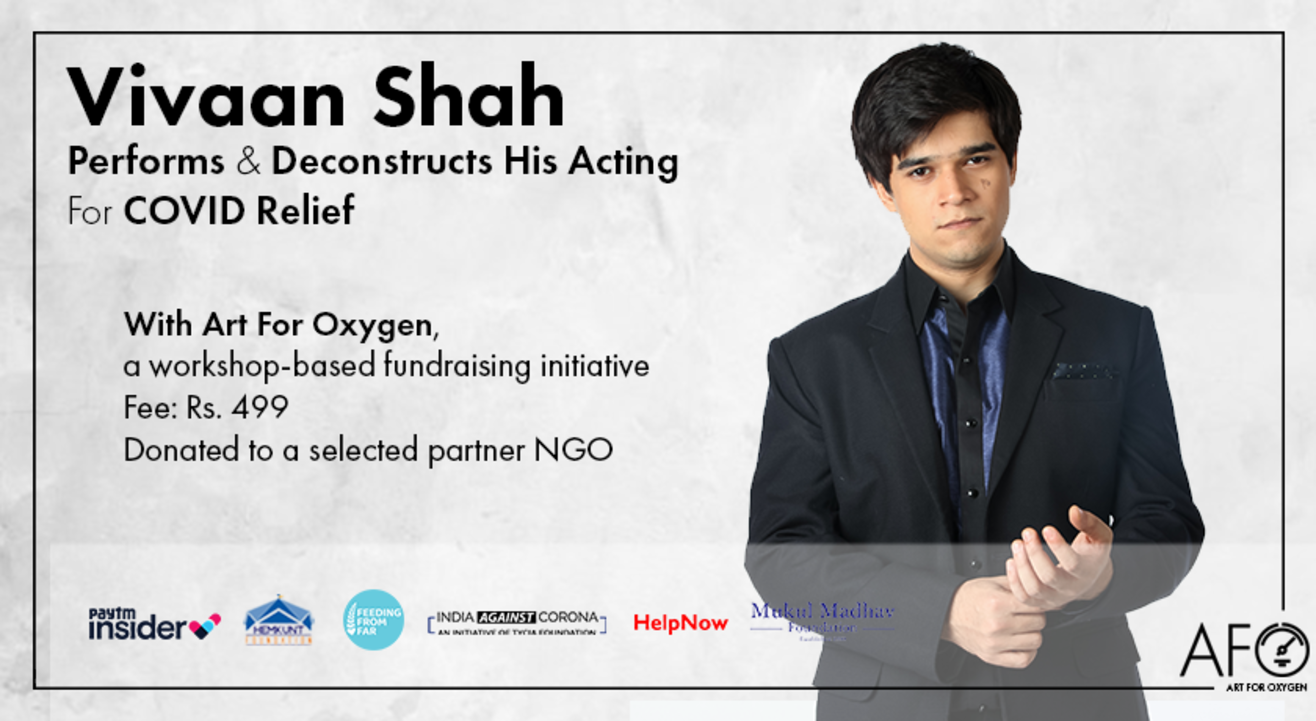 Vivaan Shah Performs & Deconstructs His Acting For COVID Relief