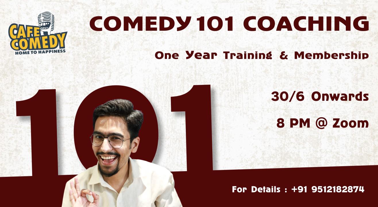 Comedy 101 Coaching : 1 Year Long Training & Membership