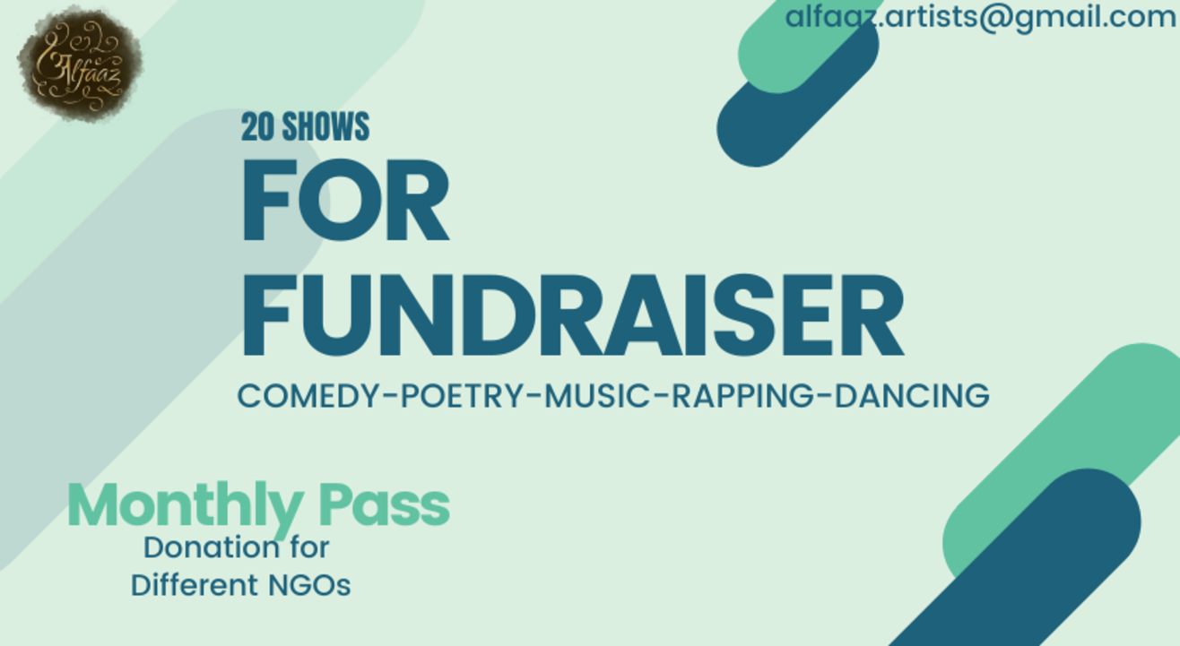 20 Shows for Fundraiser (Music and much more)