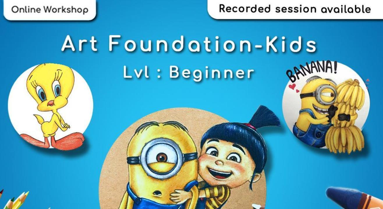 Art Foundation course for Kids - Beginner