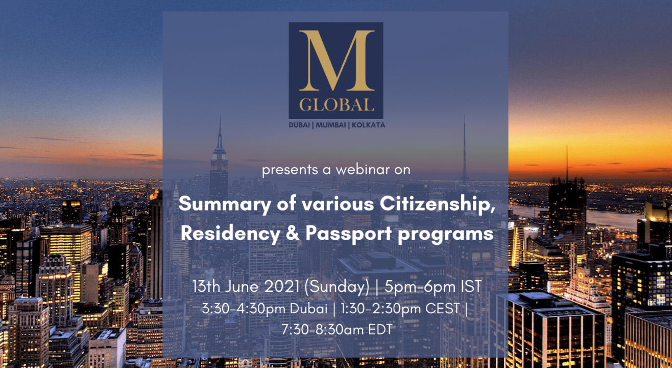 SUMMARY OF VARIOUS CITIZENSHIP, RESIDENCY & SECOND PASSPORT PROGRAMS