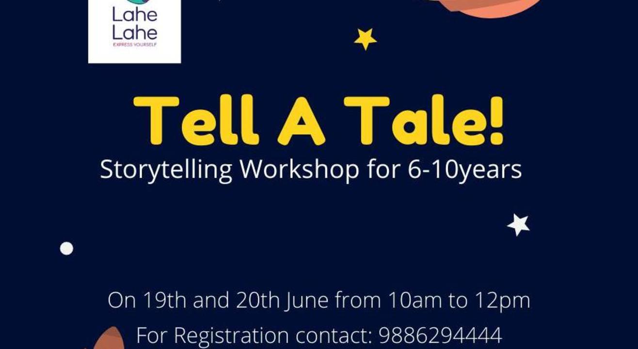 Tell a tale (Online Storytelling workshop for kids)