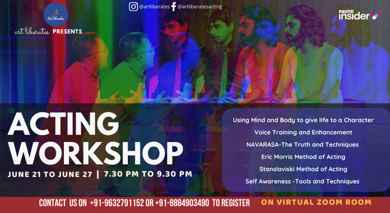 Learn Acting - Acting Workshop by ArtLiberates