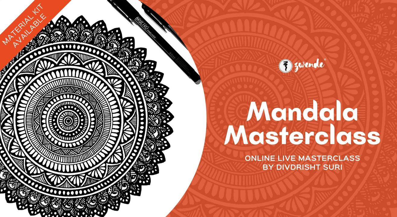 Mandala Masterclass [Online Live Masterclass - Material Kit Available]