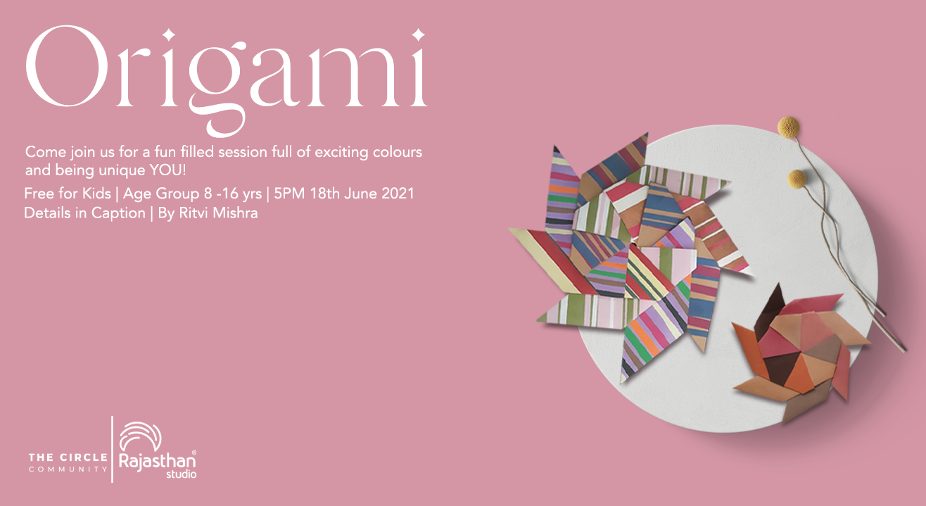 Origami Workshop By The Circle Community(Exclusively for Kids)